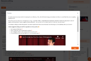 TinyMCE editor