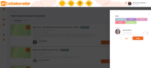 tasks in personal plan