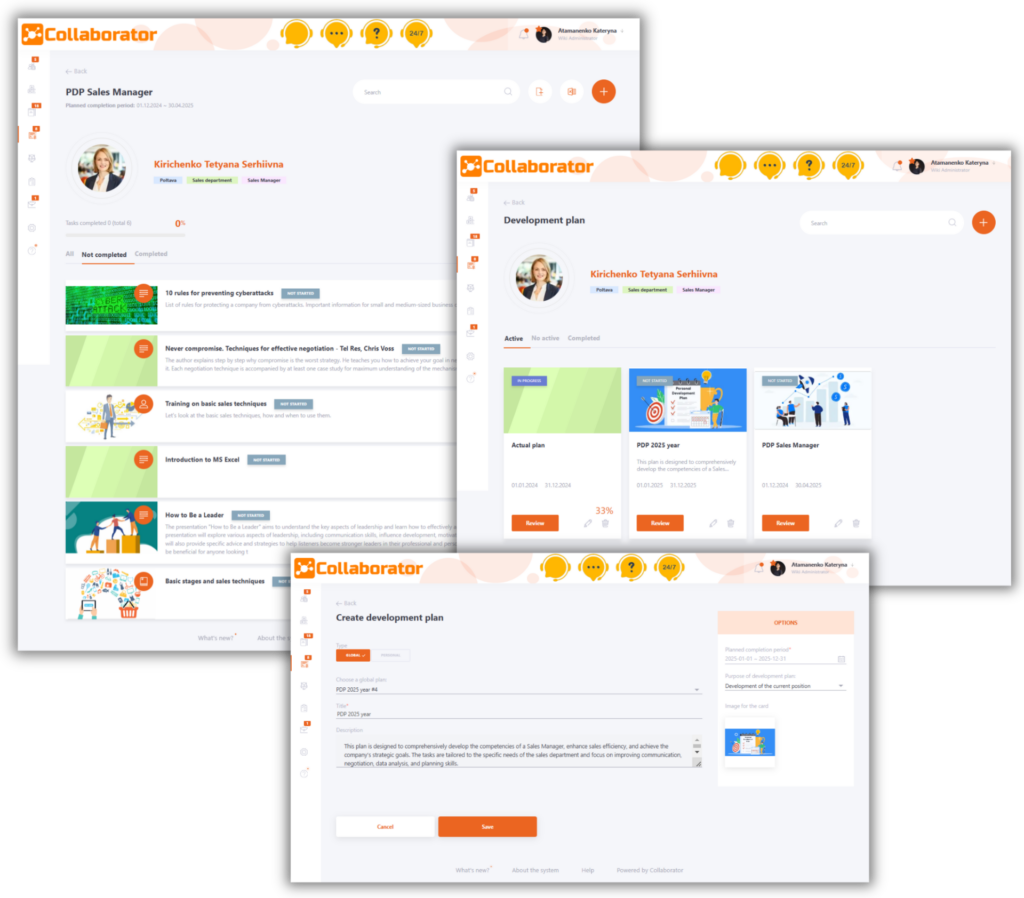 LMS Collaborator 2.53.0: нові плани розвитку та оцінювання