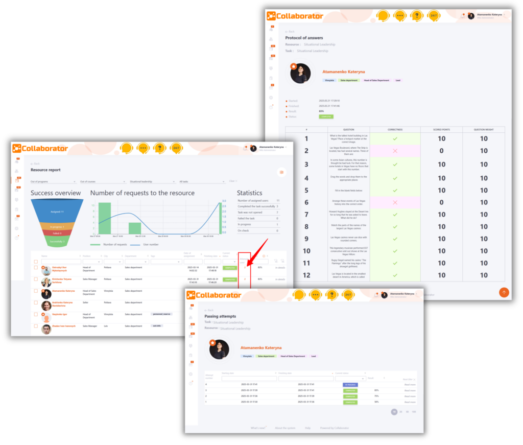 Оновлення LMS Collaborator 2.55.0: грейди, сертифікати