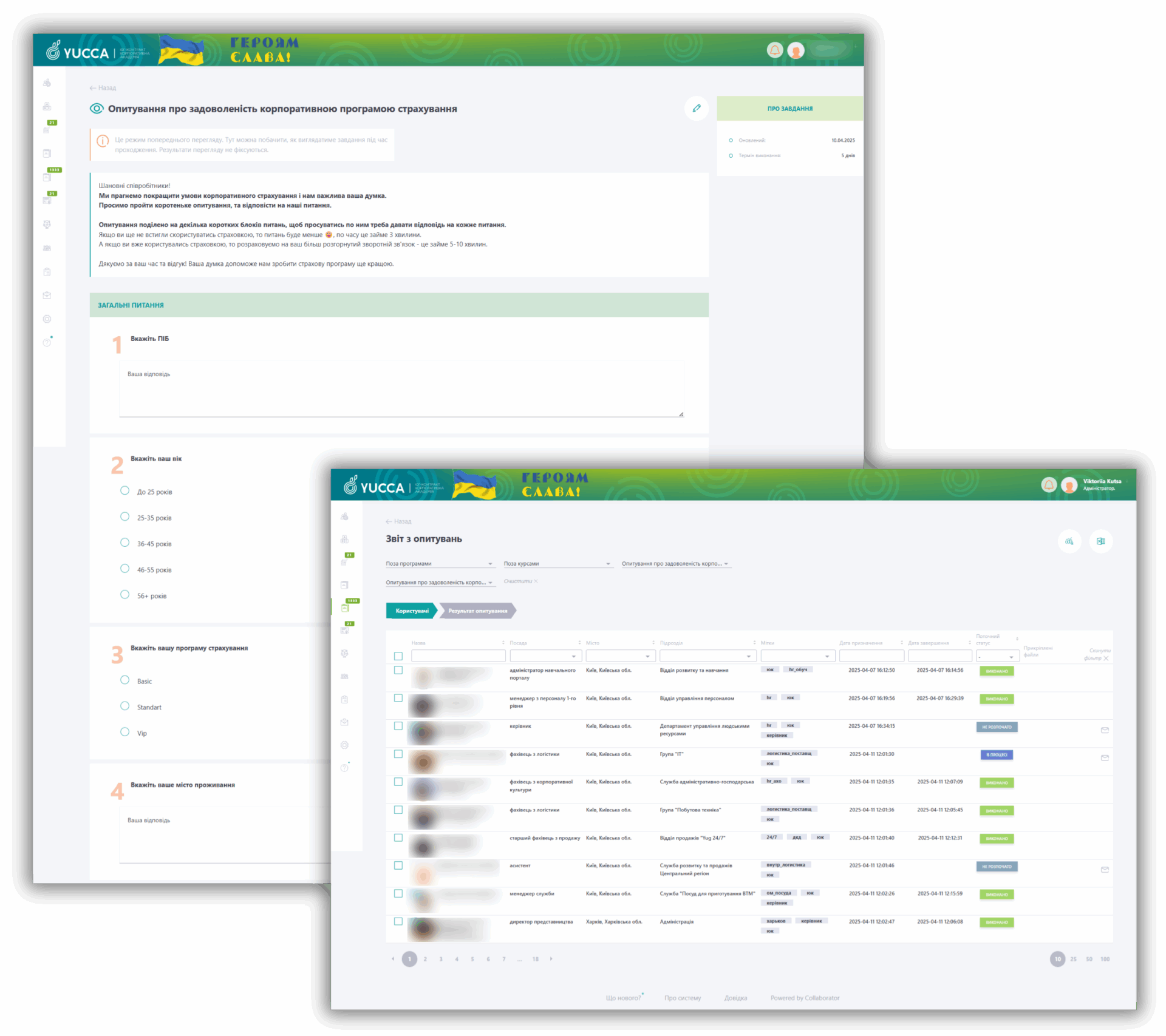 survey yugcontract