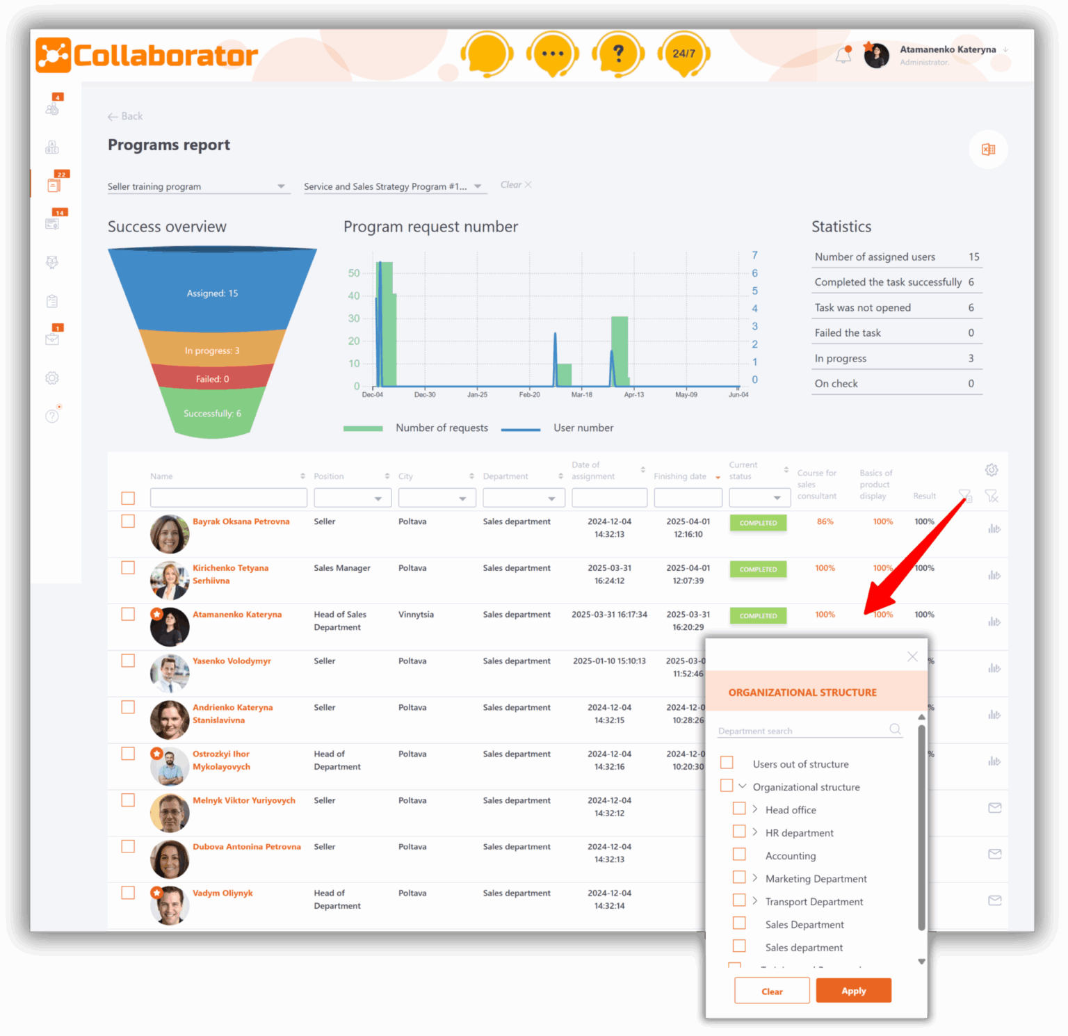 LMS Collaborator 2.56.0 — нові функції для ефективного навчання