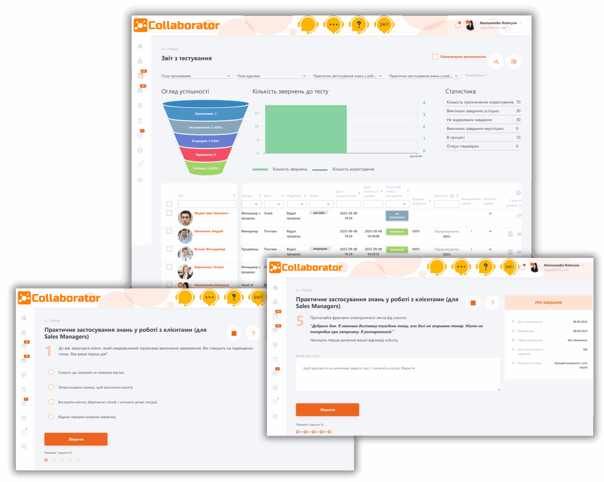 testing lms collaborator
