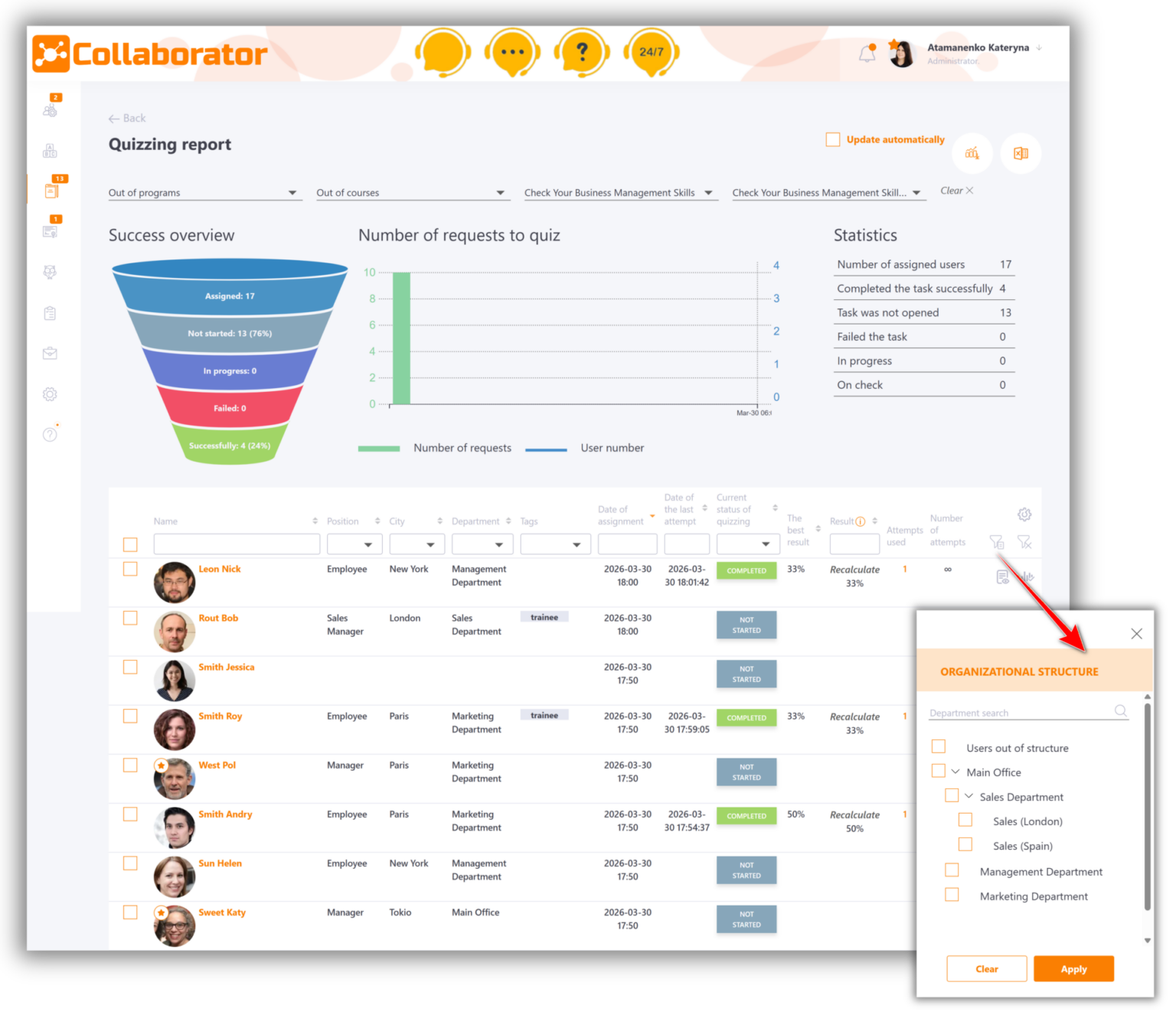 LMS Collaborator 3.1.0: Updates to Tests, Assignments, and Integrations ...