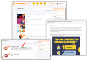 knowledge base lms collaborator